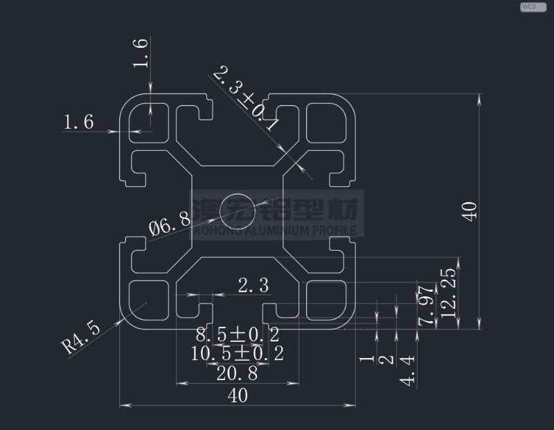 55AE1271-73C1-445a-96C1-FCB9D4C73E9F 4040工業(yè)鋁型材結(jié)構(gòu)設(shè)計(jì)