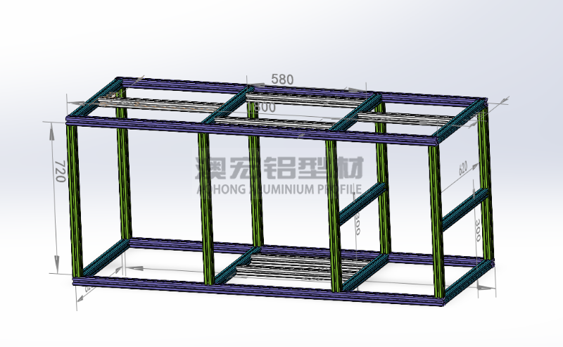 鋁型材框架圖紙 鋁型材框架圖紙