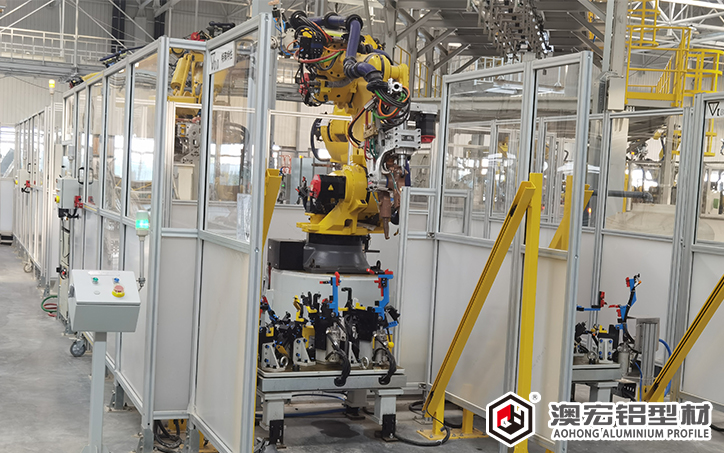 車間隔斷鋁型材支架 車間隔斷鋁型材支架