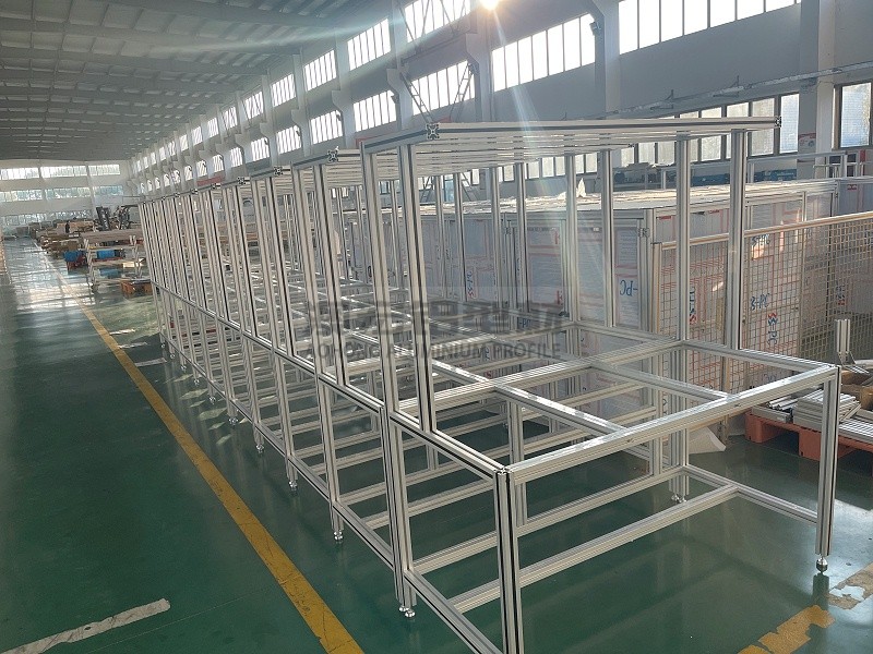 IMG_5819 鋁型材拼接機架